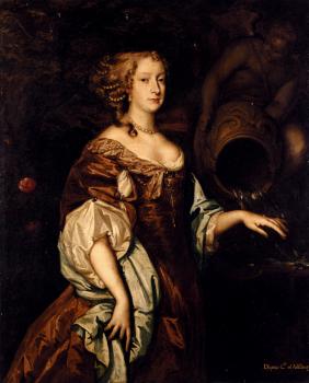 彼得 李裡爵士 Portrait Of Diana Countess Of Ailesbury 彼得 李裡爵士 Portrait Of Diana Countess Of Ailesbury